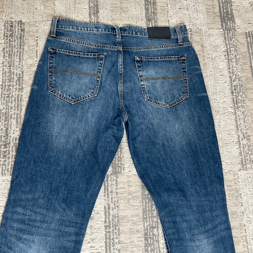Lucky Brand Men’s Slim Straight Jeans - Blue Denim - Picture 5 of 13